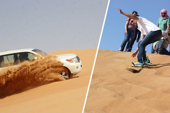 Dubai Red Dune Extreme Desert Safari Adventure With Sand Boarding - The ride from Dubai takes a real part of the day