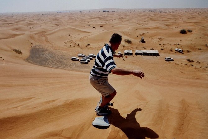 Dubai Red Dune Extreme Desert Safari Adventure With Sand Boarding - Guides and the human side of the trip