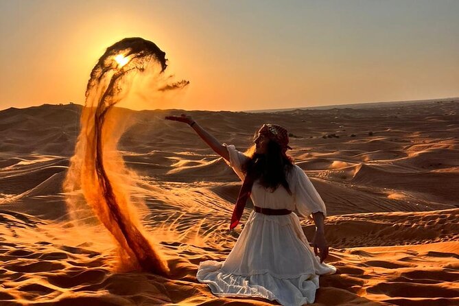 Dubai Red Dune Safari with Bedouin BBQ Dinner & Hotel Transfers - BBQ dinner with drinks included