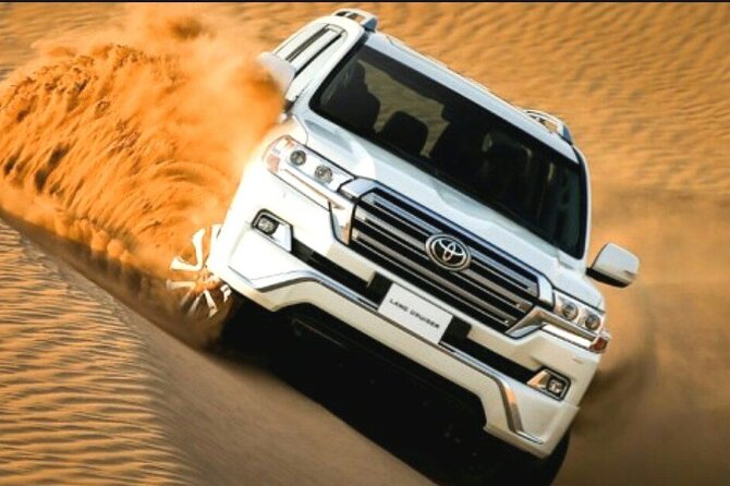 Dubai: Red Dunes Desert Safari, Camel ride, Sandboard, Quad Bike - The 4WD ride across the sand