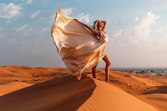 Dubai: Red Dunes Desert Safari, Camel ride, Sandboard, Quad Bike - Sandboarding, photos, and the short camel ride