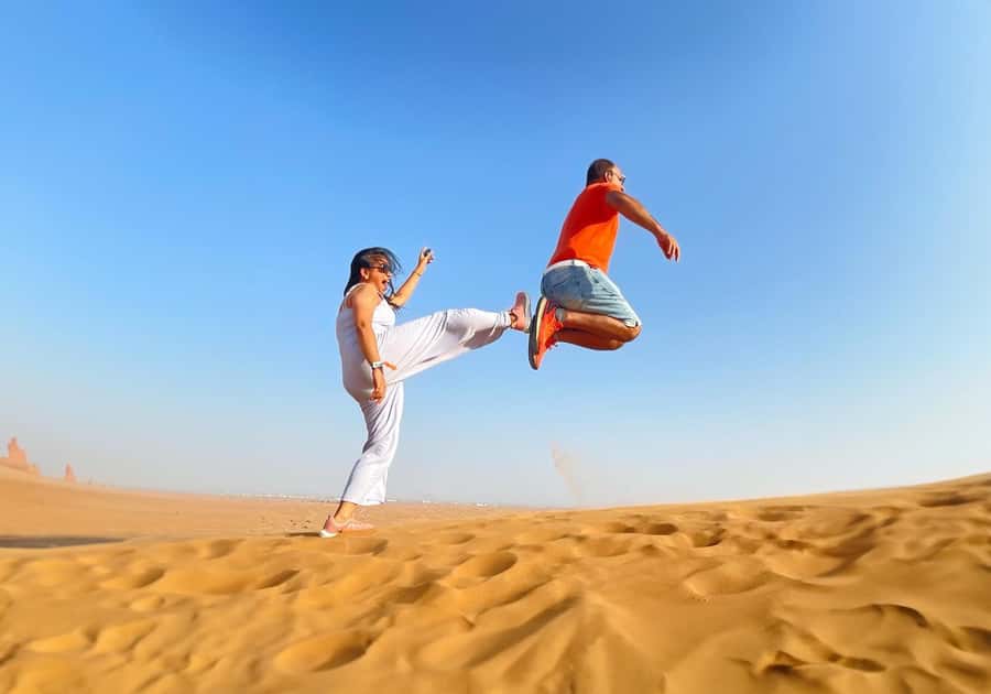Dubai: Red Dunes Morning Desert Quad, Buggy or 4x4 Ride - Dune bashing and the high-dune photo stop