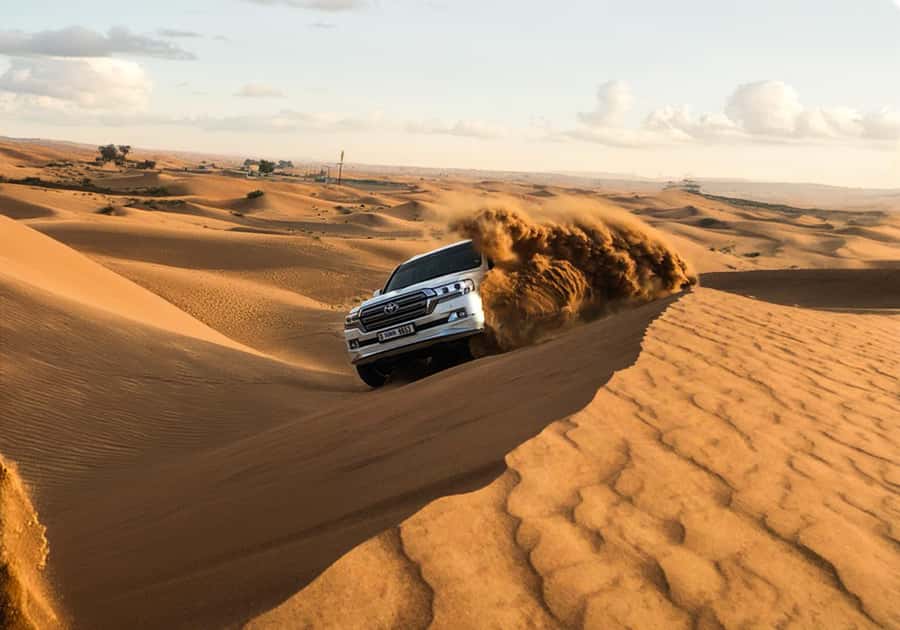 Dubai: Red Dunes Morning Desert Quad, Buggy or 4x4 Ride - Transport, group size, and the real value of $29