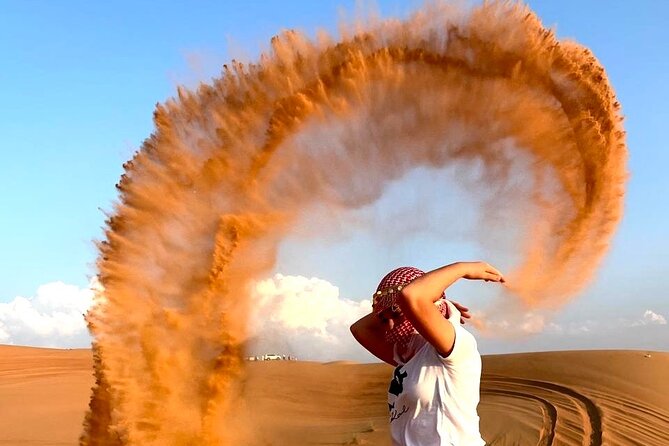 Dubai Red Dunes Safari, Camels, Live BBQ and Live Shows - The afternoon timetable, from city pickup to desert camp