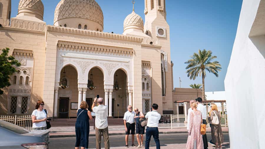 Dubai's Ancient Charm Tour - Jumeirah Beach and the Burj Al Arab photo stop