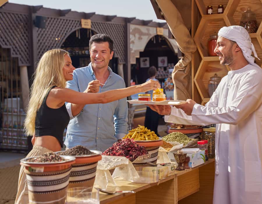 Dubai’s Best Desert Safari: Live Show & Gourmet BBQ Dinner - Sandboarding and optional quad bikes