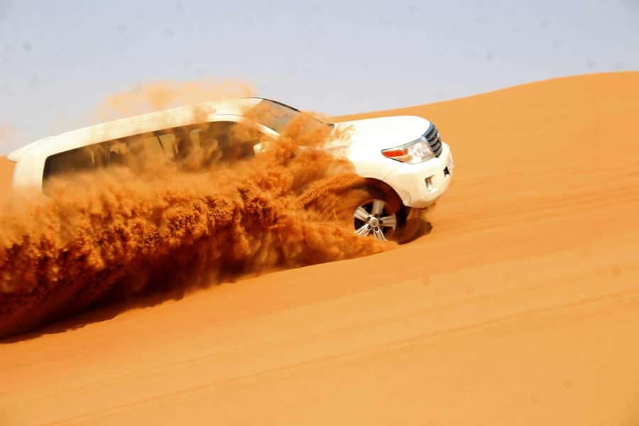 Dubai: Sandboarding, Camel Ride and Red Dune Bashing - Timing, heat, and group comfort