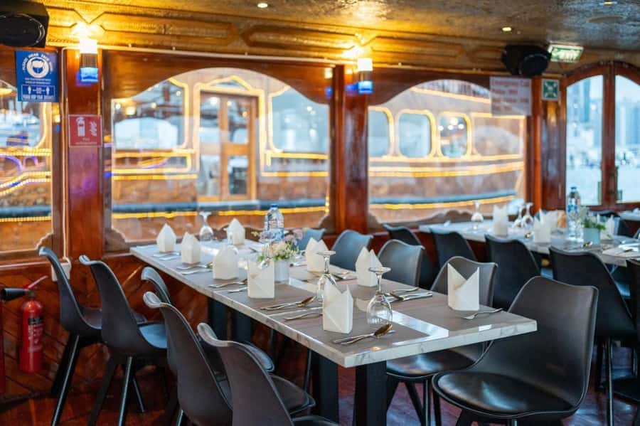 Dubai: Scenic Dhow Cruise with Buffet Dinner and Live Shows - My verdict: book it for the setting and value