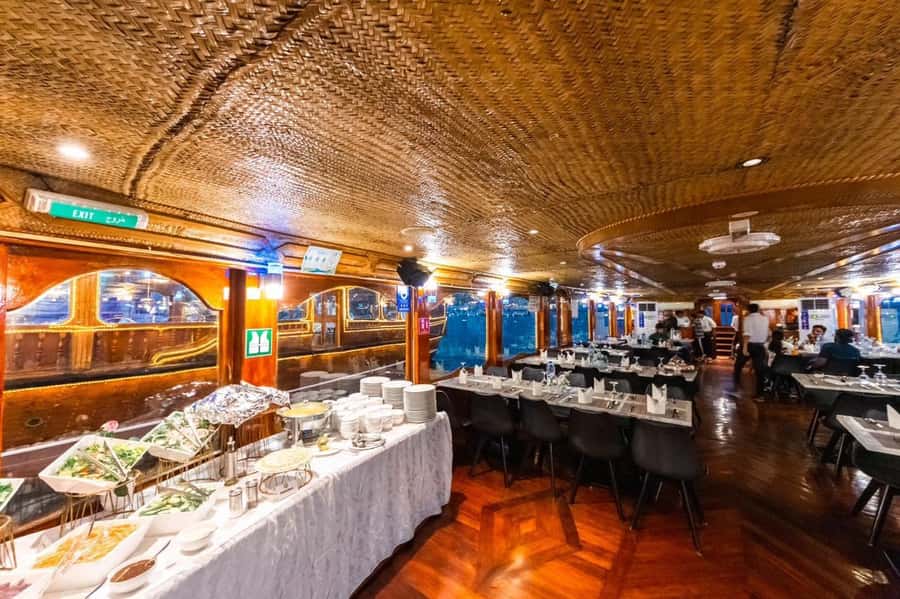 Dubai: Scenic Dhow Cruise with Buffet Dinner and Live Shows - What you see from the water