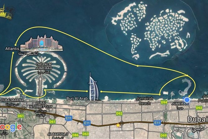 Dubai Sightseeing Tour - Atlantis The Palm and Dubai’s Resort Side