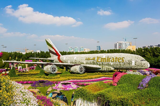 Dubai: Skip-The-Line Ticket to Dubai Miracle Garden - The Airbus A380 and other giant floral sculptures