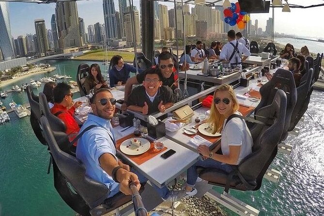 Dubai: Sky-High Dining Experience Dinner in the Sky - What Dinner in the Sky actually feels like