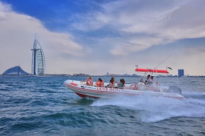Dubai Speedboat Tour, Marina, Atlantis, Palm & Burj Al Arab - What the $32.30 price really gets you