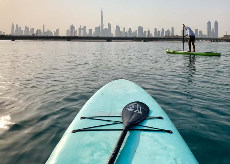 Dubai: Stand-Up Paddle Boarding with Burj Khalifa View - Why the Burj Khalifa view works from the water