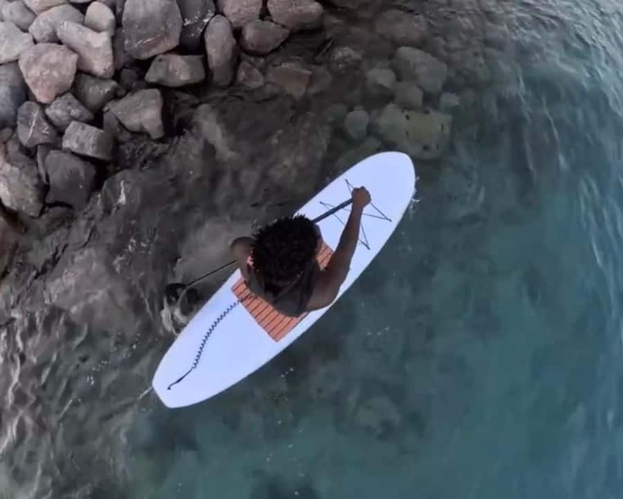 Dubai: Stand-Up Paddle Boarding with Burj Khalifa View - A short safety briefing before you launch