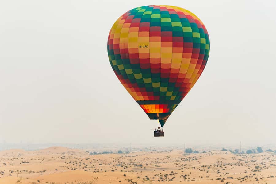 Dubai: Sunrise Balloon Flight with Camel Ride & Breakfast - Key points at a glance