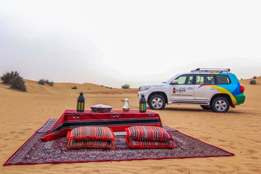 Dubai Sunrise Desert Camel Trek with Breakfast - Small group size can change the mood