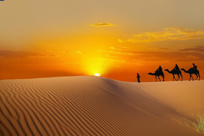 Dubai Sunrise Desert Safari - Pickup and the first part of the morning