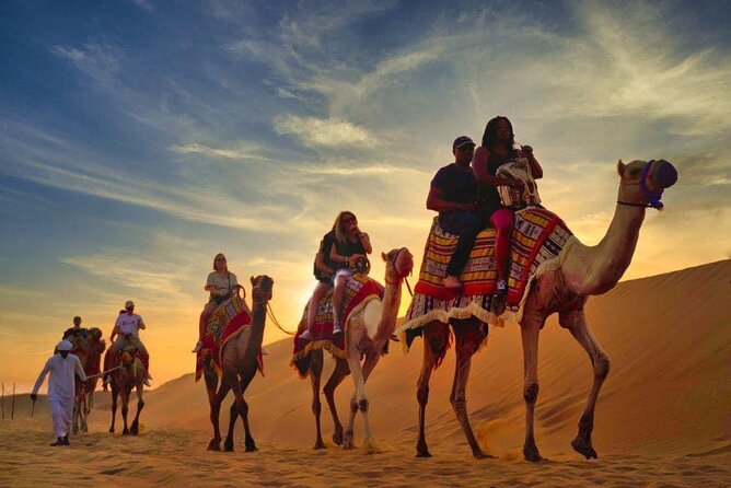 Dubai Sunrise private Desert Safari With Camel Ride - Guide Ibrahim and the personal service