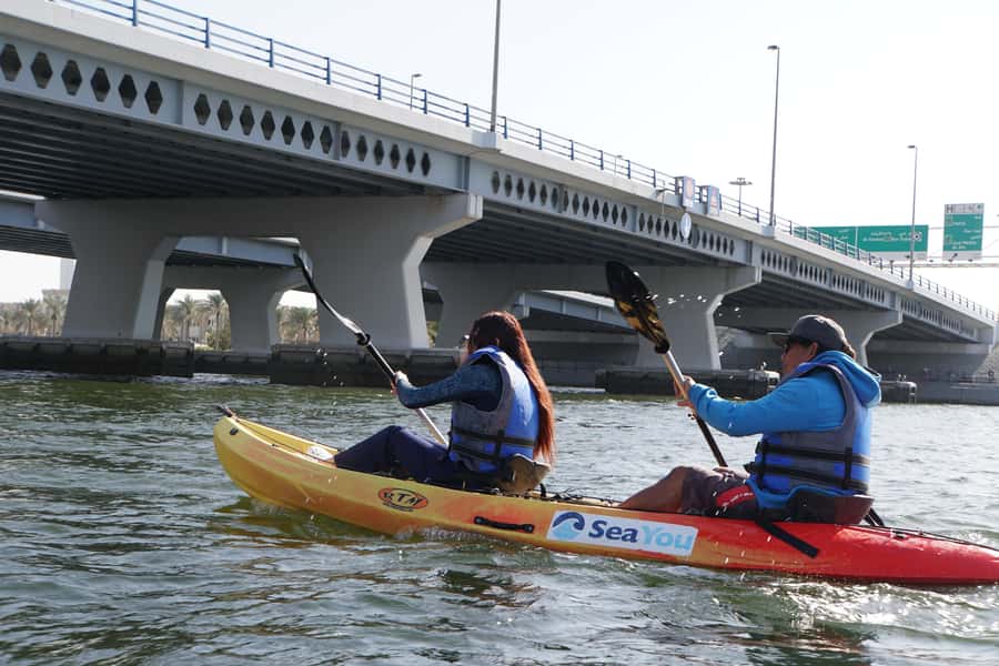Dubai: Sunset/Night Dubai Creek Kayak Tour - What the Dubai Creek route gives you