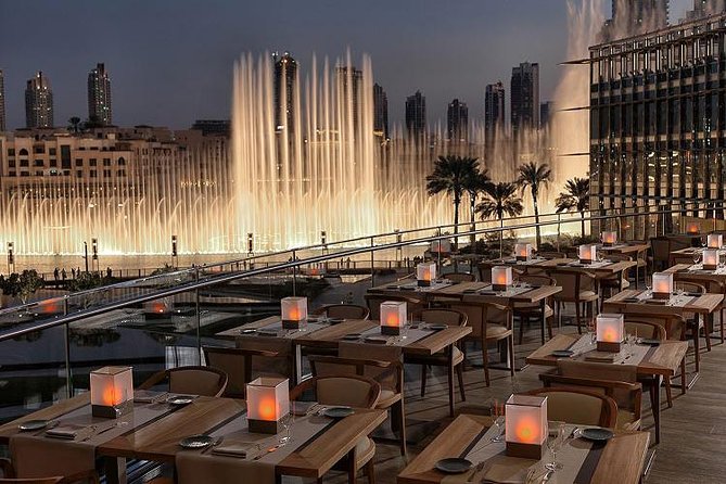 Dubai Top Five Attraction Tour Tickets & Armani Buffet Dinner - The Marina Dhow Cruise Puts the Skyline at Water Level