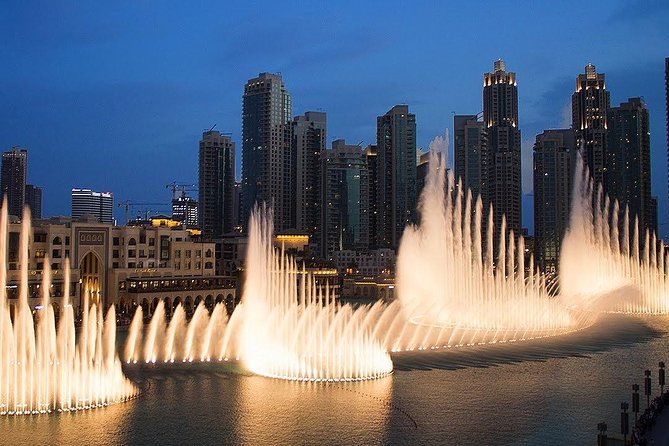 Dubai Top Five Attraction Tour Tickets & Armani Buffet Dinner - Armani Dinner and the Dubai Fountain Show