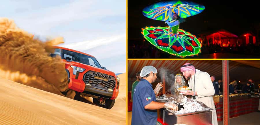 Dubai: Tour with BBQ Dinner, Camel Ride, & Traditional Show - Key points to know before booking