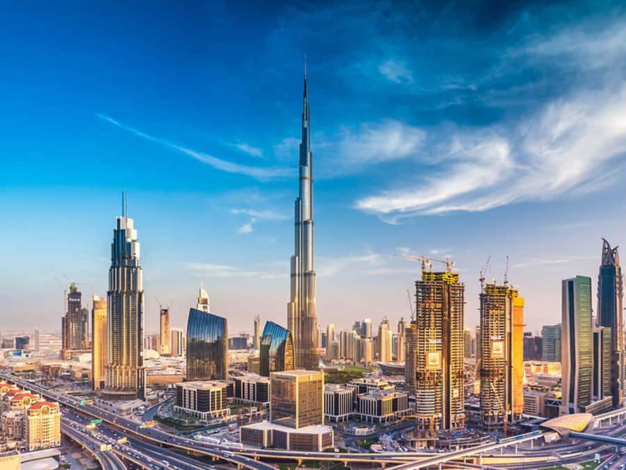Dubai: Traditional and Modern Tour with Burj Khalifa Ticket - Dubai Marina and Sheikh Zayed Road