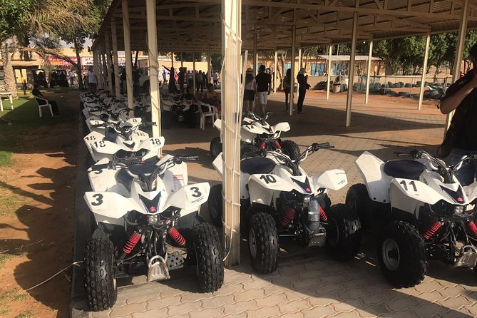Dubai Trio: Desert Safari, ,Dubai City Tour & Dhow Cruise Dinner - Red dunes, dune bashing, and the optional quad bike