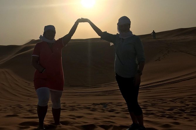 Dubai: Unique SUNSET 4WD Red Dunes Safari - The camel ride: brief, traditional, and easy to underestimate