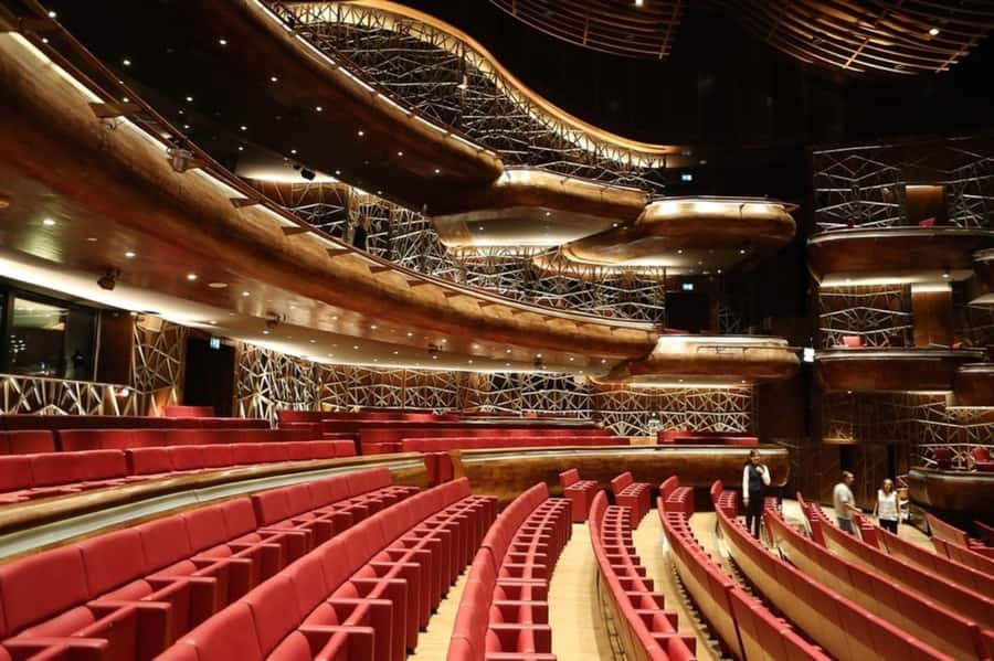 Dubai: Walking, Architecture and History Tour of Dubai Opera - The trap room and the mechanics of performance