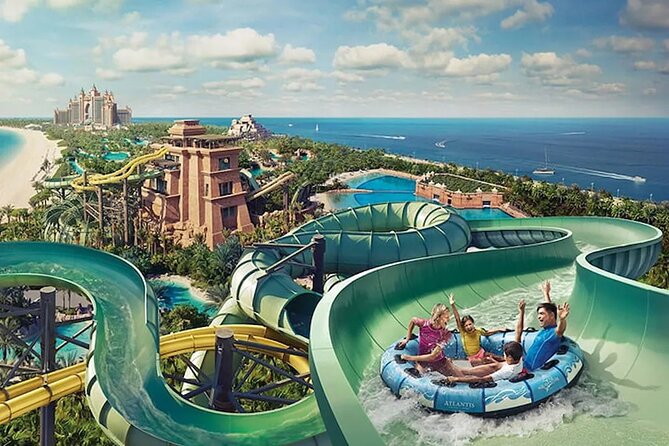 Dubai Wild Wadi Water Park Admission Ticket - Juha’s Journey and Flood River for relaxed water time