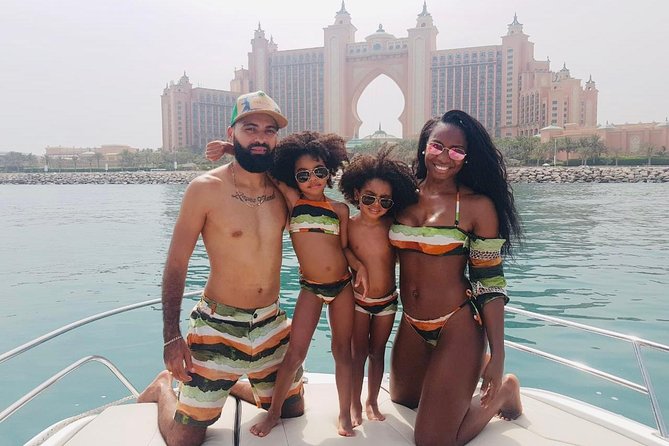 Dubai Yacht Sea escape Cruise, Swim, Tan & Sightsee! - The Burj Al Arab portion of the route