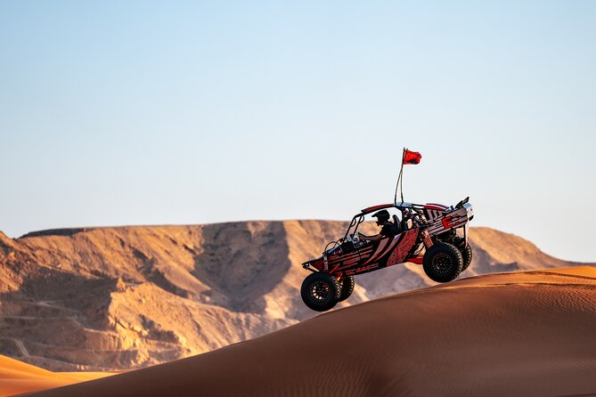 Dune Buggy Experience and Dinner at Mleiha Archaeological Center - Taking the wheel of the two-seat buggy