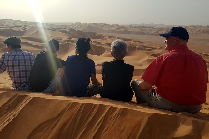 Empty Quarter Sunset Desert Safari - Sunset at the highest point