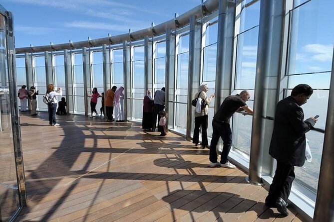 Entrance Ticket to Burj Khalifa - The Ride Up to Floors 124 and 125