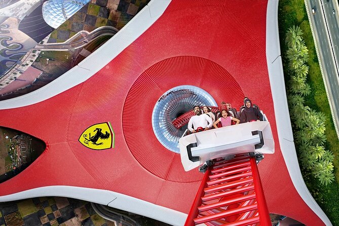 Entrance ticket to Ferrari World Abu Dhabi theme park - Ferrari World Abu Dhabi: speed under one enormous roof