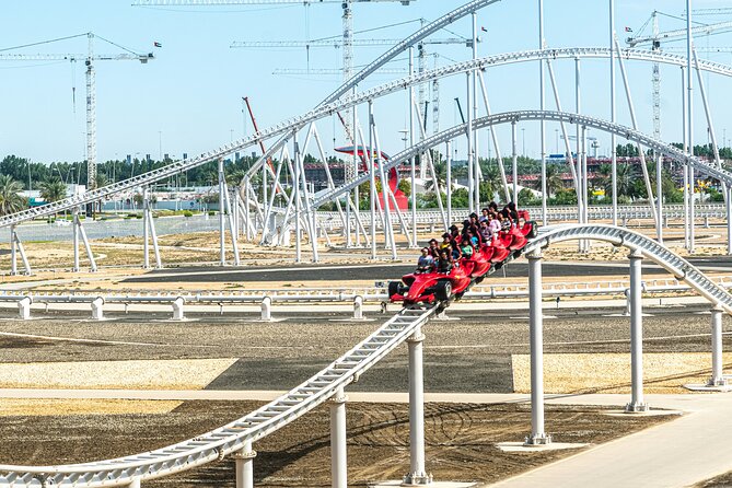 Entrance ticket to Ferrari World Abu Dhabi theme park - Is six hours enough at Ferrari World?