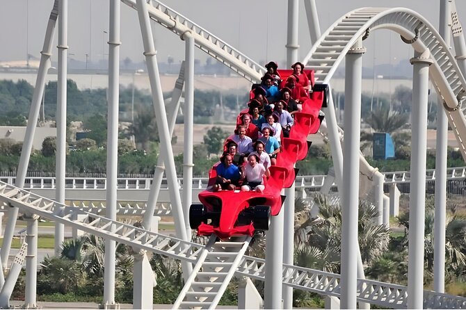 Entrance ticket to Ferrari World Abu Dhabi theme park - Mobile tickets and the entrance process