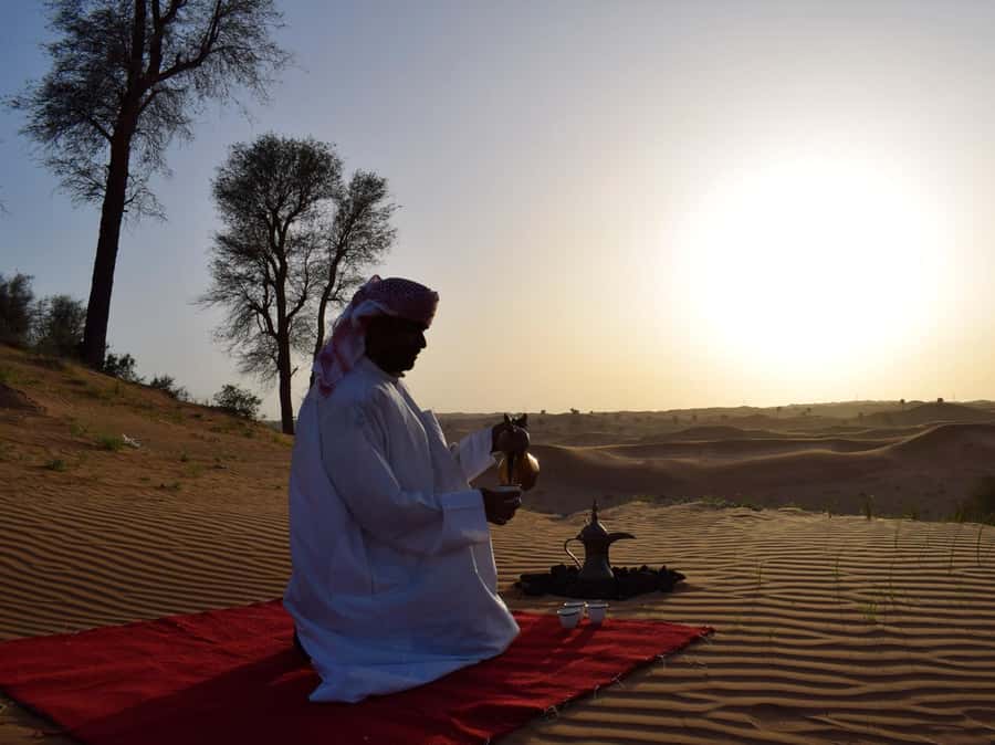 Evening Desert Dune Bashing by 4<em>4 Vehicle – Key points to know before booking’ /></p>
<ul>
<li><strong>45 minutes of dune bashing:</strong> The 4×4 ride is the heart of the evening, with steep climbs, slides, and turns over soft desert sand.</li>
<li><strong>A full camp program:</strong> You get sandboarding, a short camel ride, henna painting, snacks, tea, coffee, dinner, and stage shows.</li>
<li><strong>Authentic Bedouin Oasis setting:</strong> The evening meal is served at a desert camp described as the only authentic Bedouin Oasis in Ras Al Khaimah.</li>
<li><strong>Strong value at $49:</strong> Pickup, dinner, activities, and entertainment are included, while quad biking and paid photos are optional.</li>
<li><strong>Best for active families and couples:</strong> Children under two, pregnant women, people with back or heart problems, and people over 80 should not book.</li>
<li><strong>Plan for a packed four hours:</strong> You will see a lot, but this is an organized group evening rather than a quiet, private desert outing.</li>
</ul>
<h2>Why the dune ride is the star of the evening</h2>
<p><img width="900" height="675" decoding="async" src=