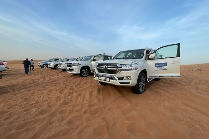 Evening Desert Safari - Sunset over Lahbab’s red dunes
