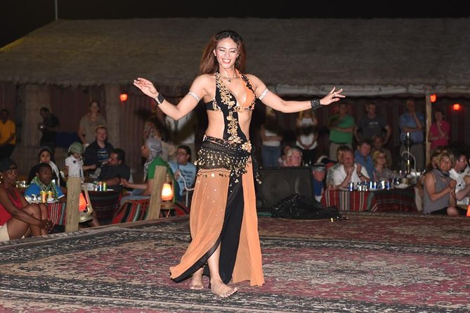 Evening Desert Safari Abu Dhabi with Dinner - Henna painting and camp activities