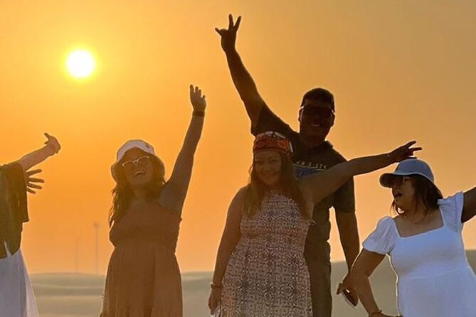 Evening Desert Safari Abu Dhabi with Hot BBQ Dinner - Camel farm visit and a short ride