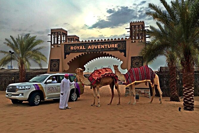 Evening Desert Safari:- Adventure Rides, Live Entertainment , BBQ Buffet & More - Camel riding, Arabic coffee, and camp traditions