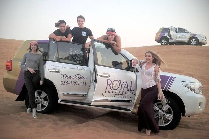 Evening Desert Safari:- Adventure Rides, Live Entertainment , BBQ Buffet & More - Shared pickup and the route into the dunes