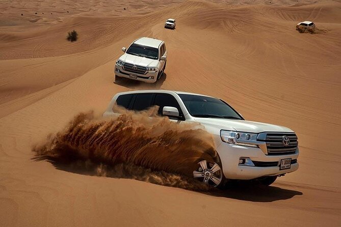 Evening Desert Safari & BBQ With Live Shows,Camel Ride,Falcon pic - Camel riding and sandboarding at Lahbab
