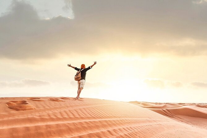 Evening Desert Safari in Dubai - Dune bashing along Al Awir Road
