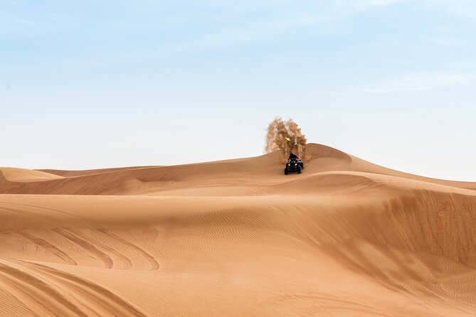 Evening Desert Safari with ATV Quad Bike Dune Bashing BBQ Dinner - From Dubai streets to the red dunes