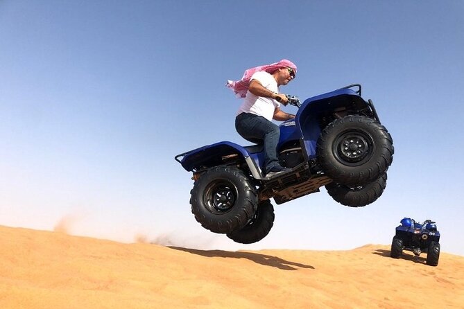Evening Desert Safari with ATV Quad Bike Dune Bashing BBQ Dinner - What the guide can add to the day