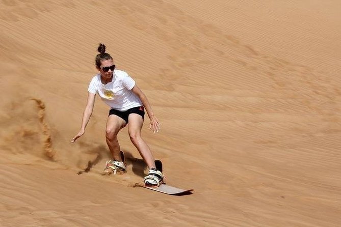 Evening Desert Safari with BBQ Dinner - The 35-minute dune-bashing run